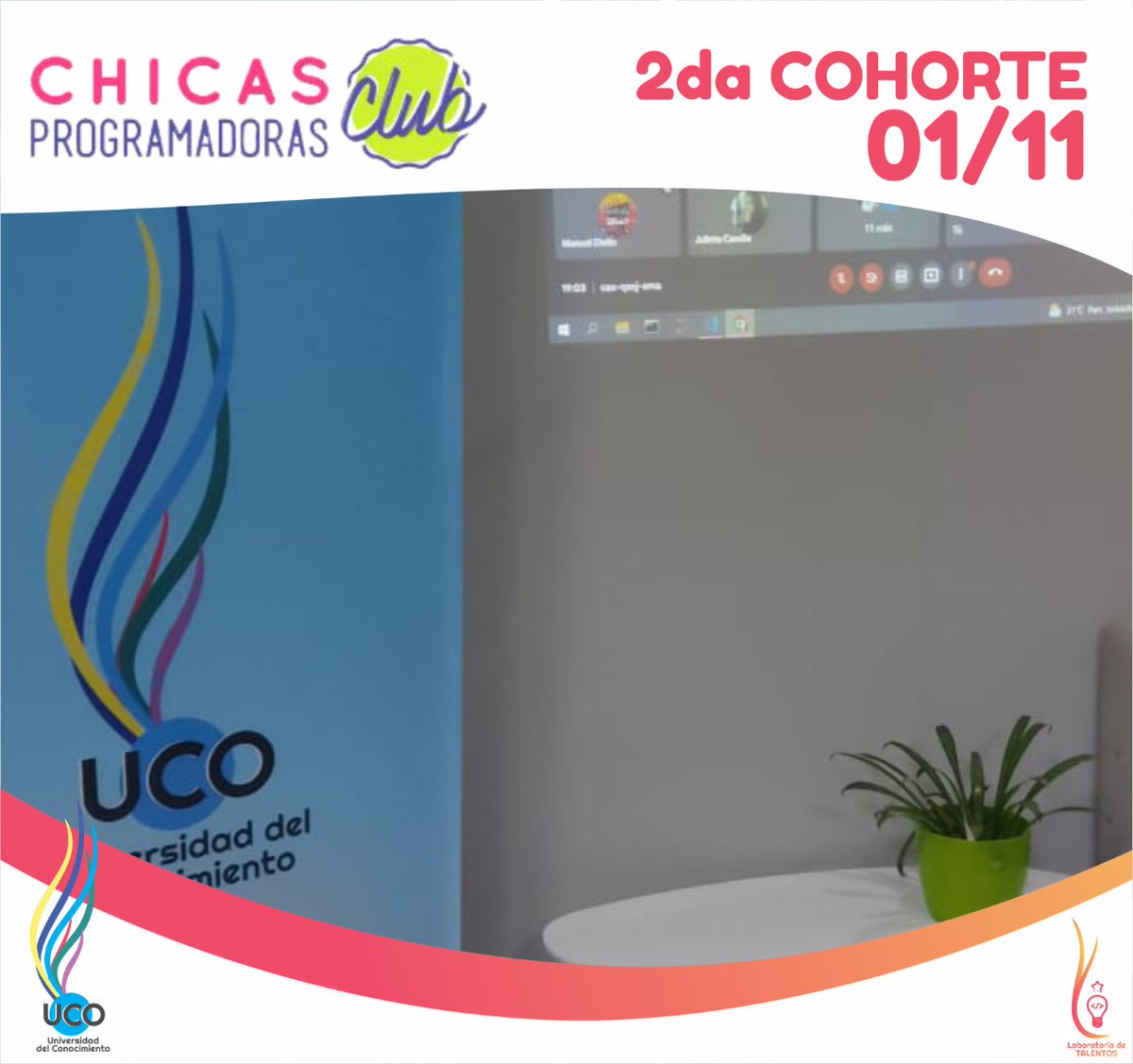 u_conocimiento's tweet photo. Gracias a todas las #ChicasProgramadoras que participaron de la Segunda Cohorte!
Para más info de este trayecto y más te invitamos a visitar nuestra web: https://t.co/bK3RtnD2lP https://t.co/biSmYJRhZq