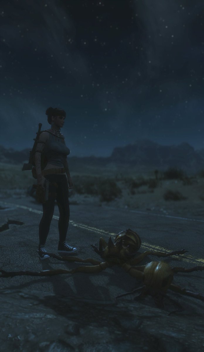 poci82's tweet photo. Small expedition in nevada! #fallout4 #FalloutNewVegas #ProjectMojave #fallout #PhotoMode https://t.co/1hHFdWKKaU