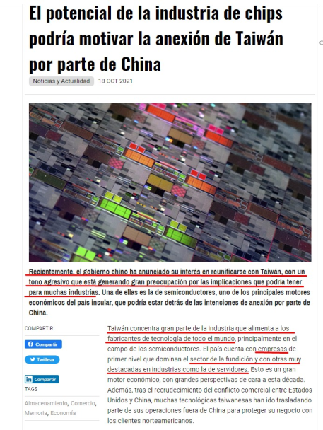 GeorgeWegwitz's tweet photo. (1) Las tensiones entre China y Taiwan suponen un riesgo extremo para la economía mundial y para los mercados. Nada de esto está descontado por el mercado https://t.co/RKm8ZUCO7I