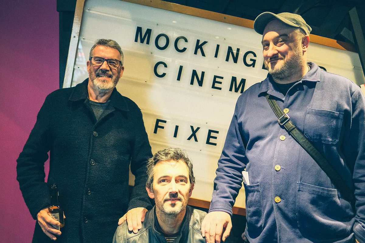 FilmFixed's tweet photo. Great to be watching a film in a@packed cinema again, especially when it’s yours. FIXED cast and crew screening last night. Big thank you to @mockbirdcinema for hosting us and to everyone who attended ❤️🎥👏 https://t.co/kKJuWXktEO