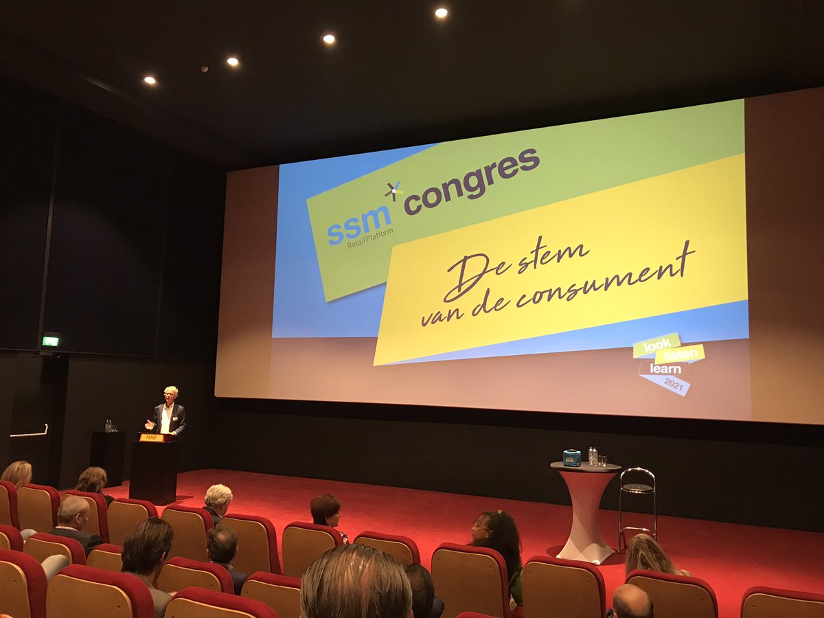Here we go… Het SSM jaarcongres 2021. Opening door voorzitter Cor-Jan Schreuder. #retail #realestate #LookListenLearn #netwerken