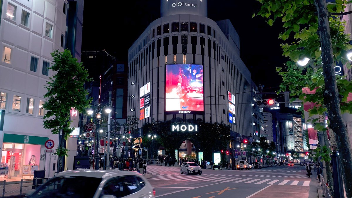 Voltaine1's tweet photo. Wouldn't it be great if the #Tezos Foundation. #hicetnunc or @objktcom could make an ad space in Times Square, Shibuya (or somewhere smaller) to showcase artists. A bit like Neo Shibuya. #hicetnunc https://t.co/90shJIk0Xn