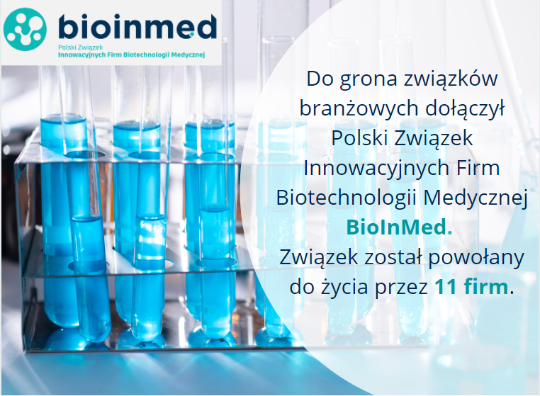 bioinmed's tweet photo. Do grona związków branżowych dołączył @BioInMed. 
Związek pragnie wspierać administrację w przeprowadzeniu koniecznych zmian systemowych, które pozwolą w perspektywie długoterminowej uczynić z biotechnologii medycznej wizytówkę polskiej innowacji. @AgencjaBadanMed @MRiTGOVPL https://t.co/jcdyeTxNwj