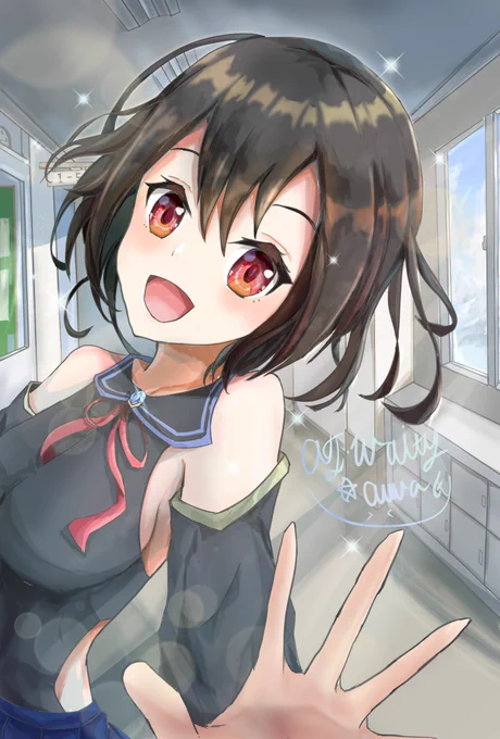 Twitter初とうこー1億年後に絵描きとして活躍したいなーと思っている。現在進行形で成長中の高校生です(※2021年現在)Twitterも絵も初心者ですがあたたかく見守ってあげてください(ーー)#初めてのツイート #イラスト練習中 