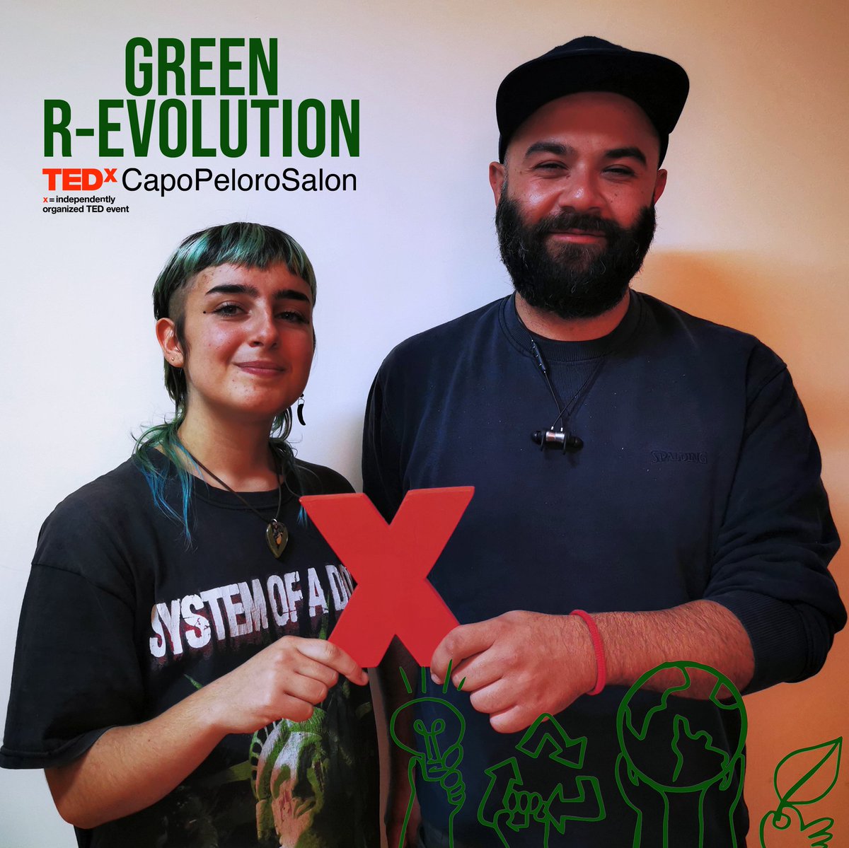 Ultimi posti disponibili per questa sera! 
❌ È OBBLIGATORIO prenotarsi ed essere in possesso di Green Pass.
Link per l'iscrizione gratuita: bit.ly/GreenRevolutio… 

Green R-evolution ➡️ Non vediamo l'ora di ascoltare i talk di Martina Celesti e Daniele Mircuda. 😁 
 #Messina