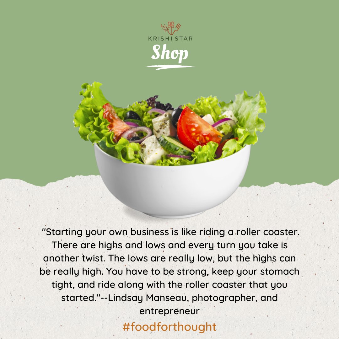 krishistar's tweet photo. Food for thought!
#krishistarshop #krishistar #redemptivebusiness #smallbusiness #microentrepreneur #thoughtleadership #socialbusiness #socialimpact #agriculture #farming https://t.co/tLh1aQTVy0