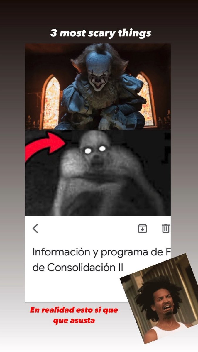 A l@s opositor@s MIR la fiesta de Halloween se nos ha atrasado un par de días 🥲