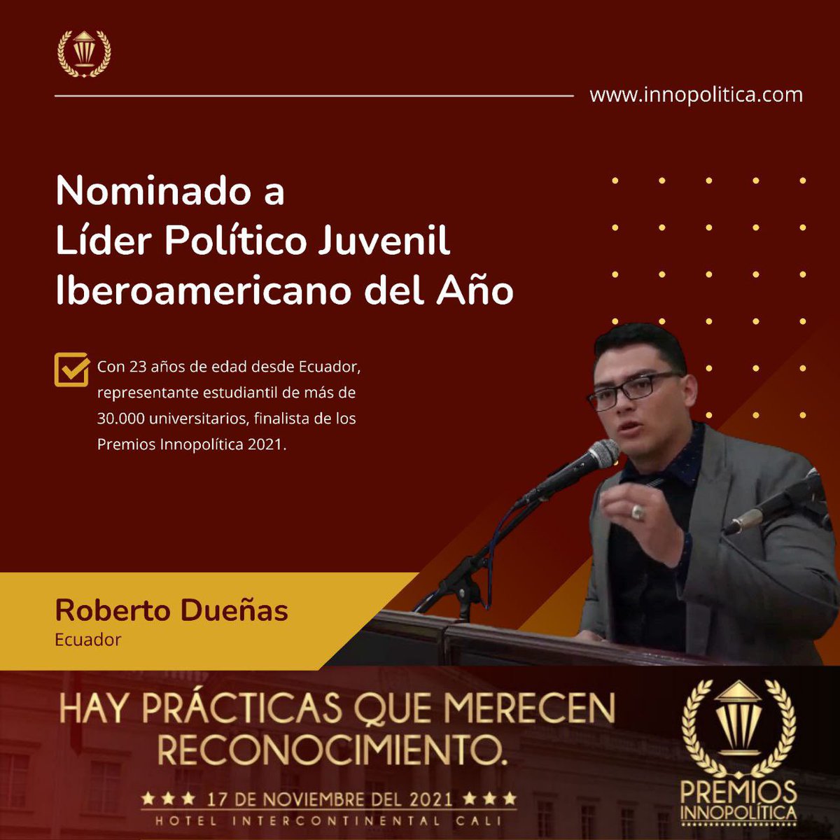 ¡Felicitaciones, Roberto!