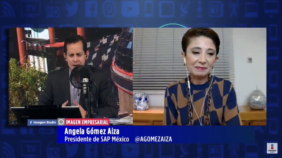 La admirada <a href="/AGOMEZAIZA/">Angela Gómez Aiza</a> habla sobre la gran oferta de valor del gran jugador mundial <a href="/SAP_Mexico/">SAP México</a>…“llevar más usuarios a la nube”! Síguele campeona! Por supuesto en <a href="/Imagen_Mx/">Imagen Radio</a> <a href="/Rodpac/">Rodrigo Pacheco</a> <a href="/soydelac/">Juan Carlos De Lassé Alvarez</a>  #aspiracionistas🤩 #smartpeople🤓 #conversacioninteligente💬