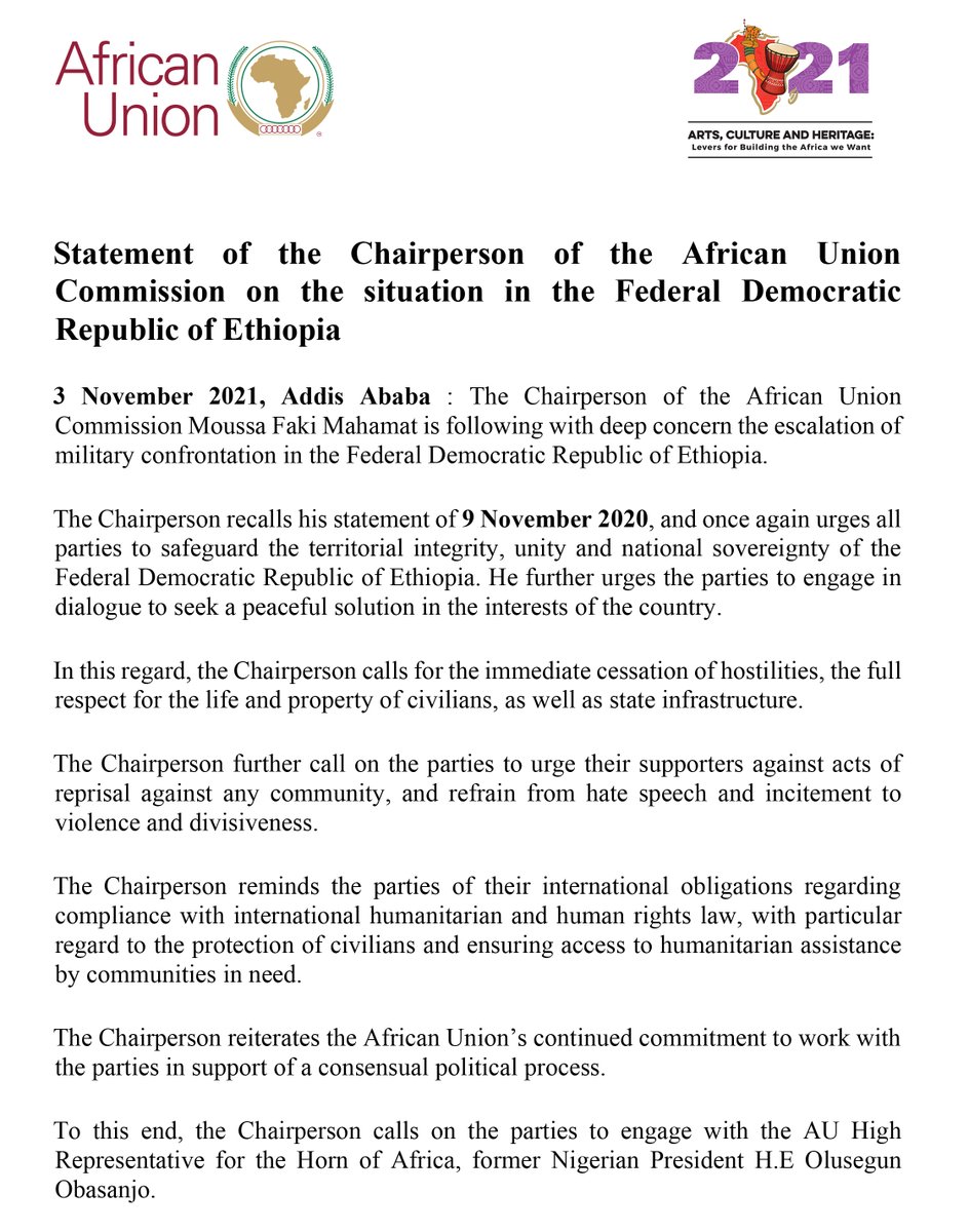 African Union tweet media