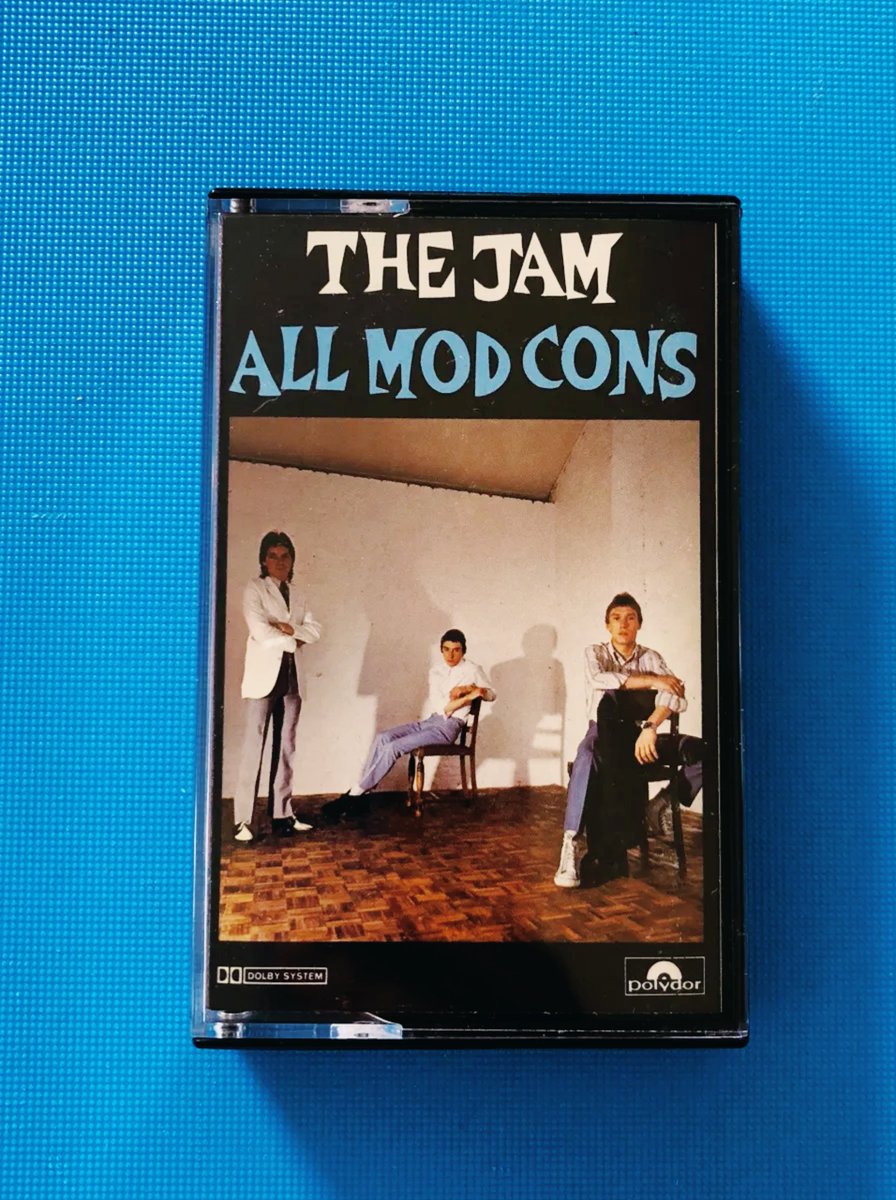 November 3, 1978! #thejam #allmodcons #mod #soul #punk #newwave #paulweller #brucefoxton #rickbuckler #cassette #wellerwednesday