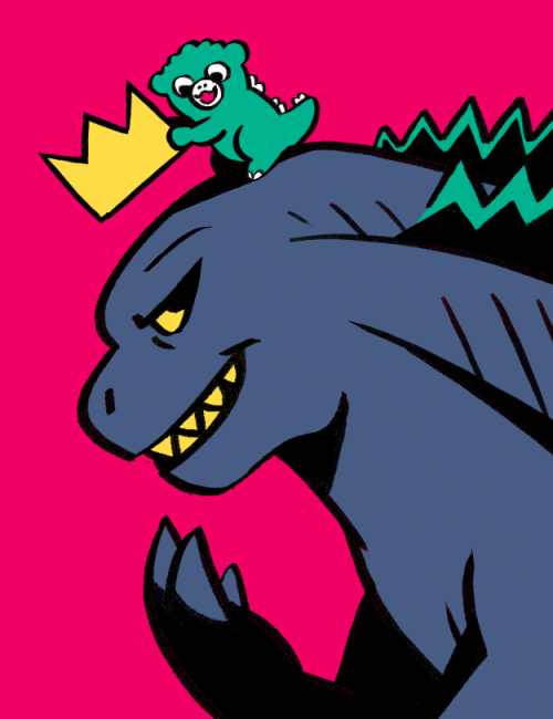 lisanaffziger's tweet photo. HBD love of my life #Godzilla https://t.co/c6pNL33eTL