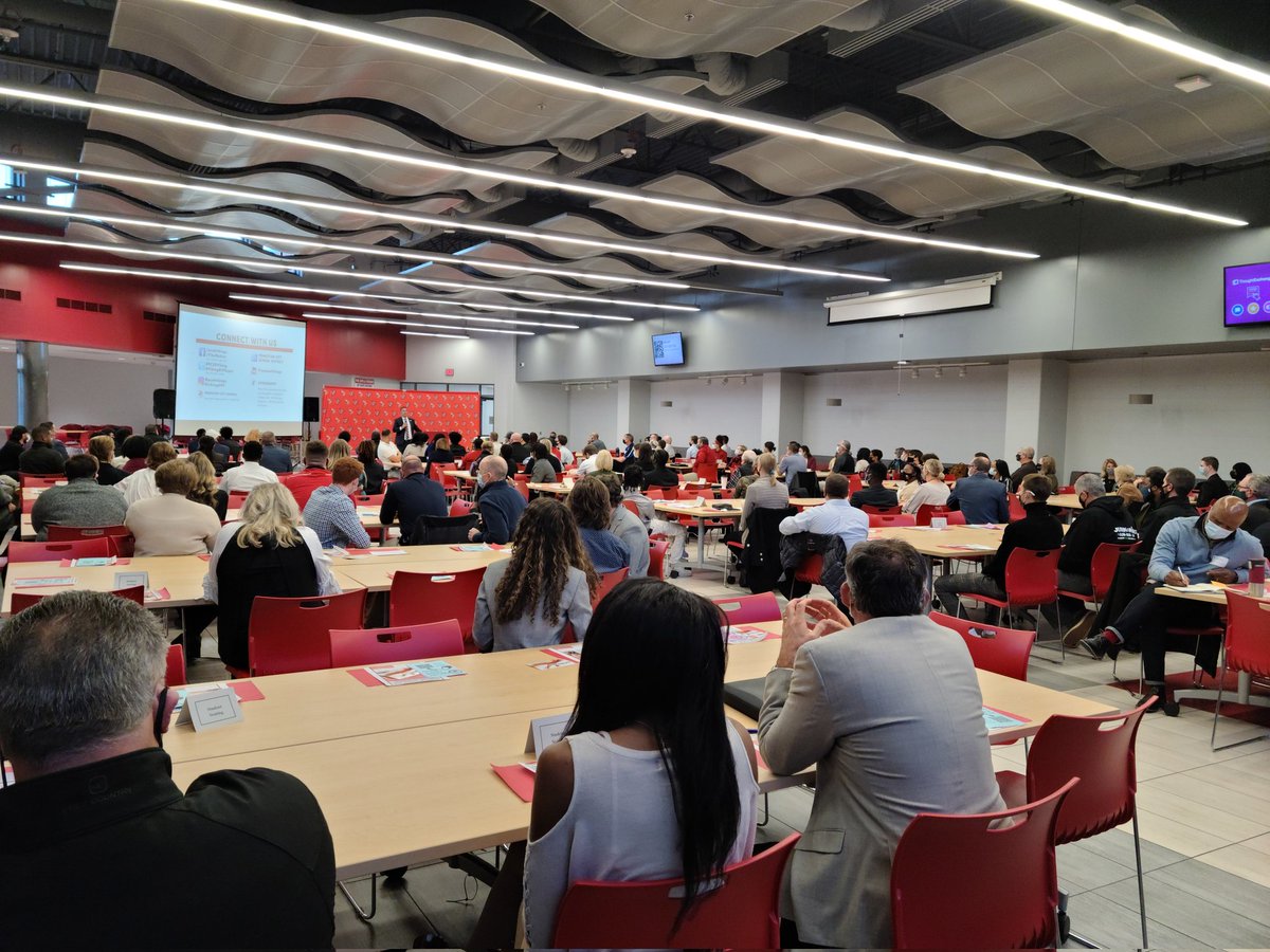DWade339's tweet photo. One of the coolest events we put on... our Business &amp; Community Partners' Breakfast.

Always amazing to see our students interacting with professionals throughout our district.

#VikingDiff https://t.co/aIaaqp7Qsc