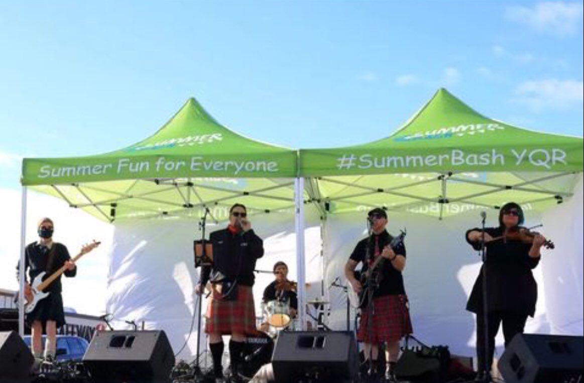 klebruce's tweet photo. @TheTiltedKilts at the yqrsummerbash https://t.co/WkG6qk9iOT