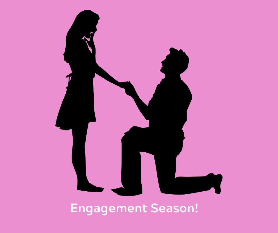 Its the Engagement Season! what are you doing to be prepared? #Weddingplanner #weddingplanneruk