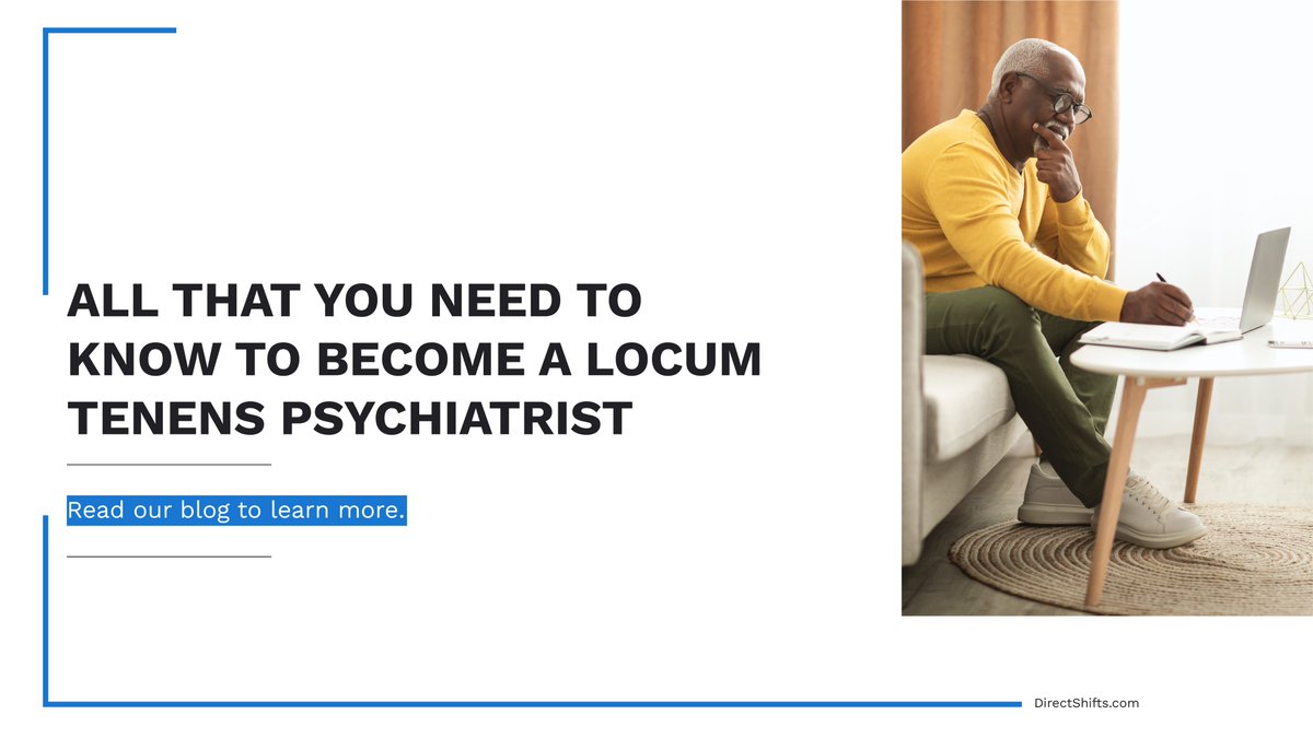 directshifts's tweet photo. Are you a psychiatrist looking for locum jobs? Click the link in bio to learn more about psych locum roles and plan your career. 

#directshifts #psychiatrist #locumtenens #locumslife  #traveljobs #psychiatry #traveljobs #psychologistsoftwitter #psychcareers #mentalhealthcareers https://t.co/YajAg5Ll8K