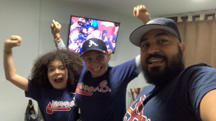 ncva2611's tweet photo. @hustonCNN @Braves Ohhhh ohhh ohhhh  . Y se disfrutó y celebró desde cualquier parte del mundo https://t.co/1OVA9vcKYe