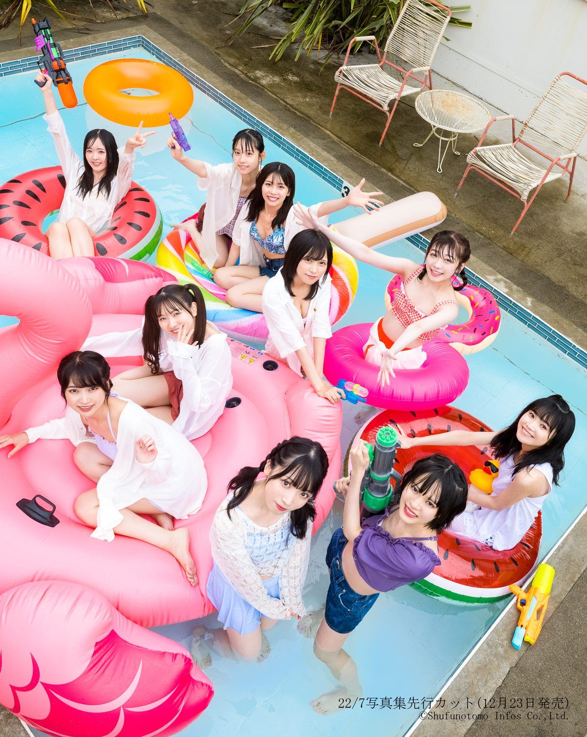 ナナニジ　ポスター１６本まとめ売り　西條和・白沢かなえ・宮瀬玲奈・河瀬詩　他 ナナニジ ポスター16本まとめ売り 西條和・白沢かなえ・宮瀬