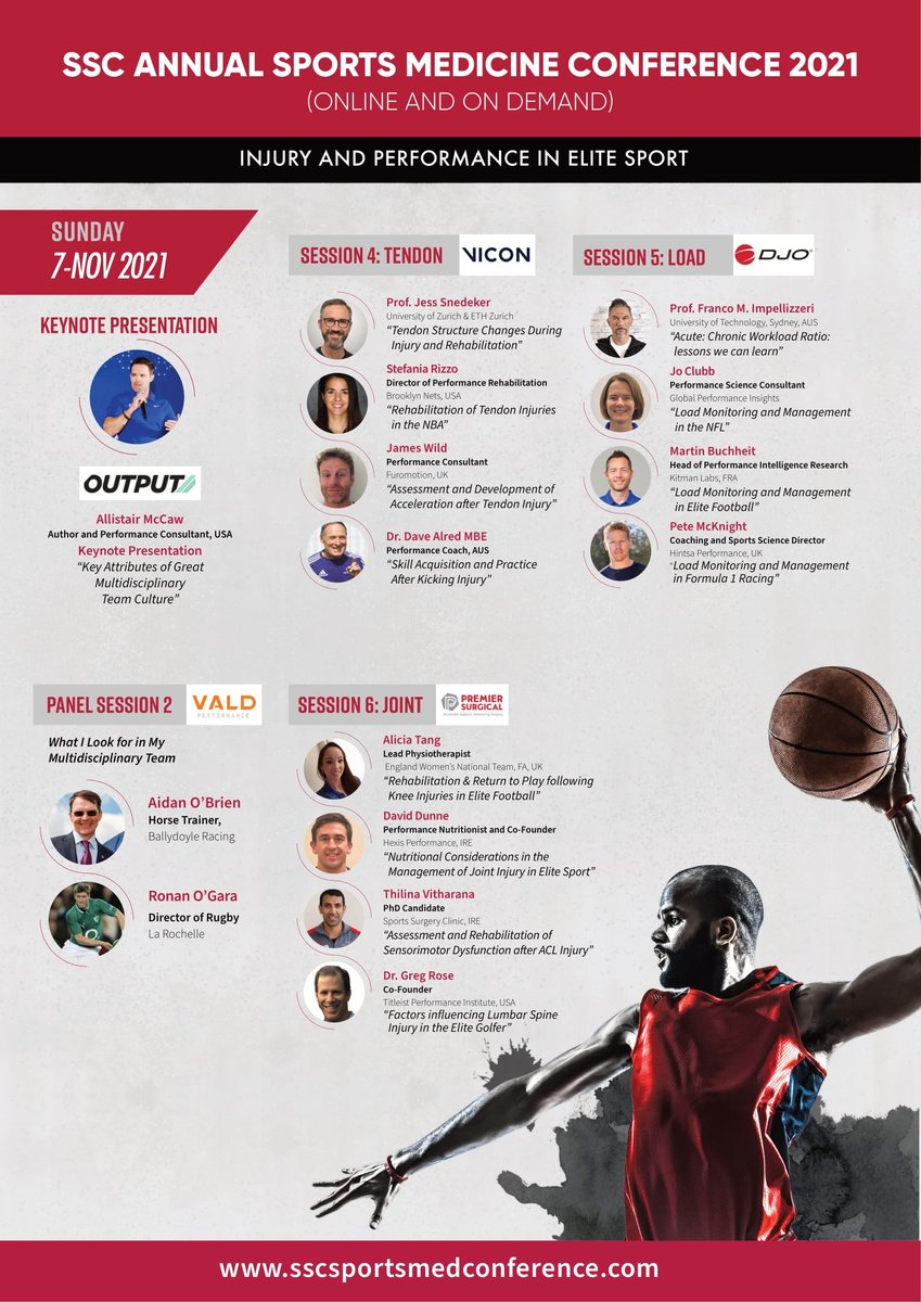 🚨🚨🚨 Only 3⃣ Days to Go!🚨🚨🚨

Time is running out to book your place for #SSCconf2021⏰

Have you booked your ticket?🎟️
sscsportsmedconference.com

We have an exceptional line-up for you across
📆Saturday 6th November
📆Sunday 7th November

We can't wait to see you there!