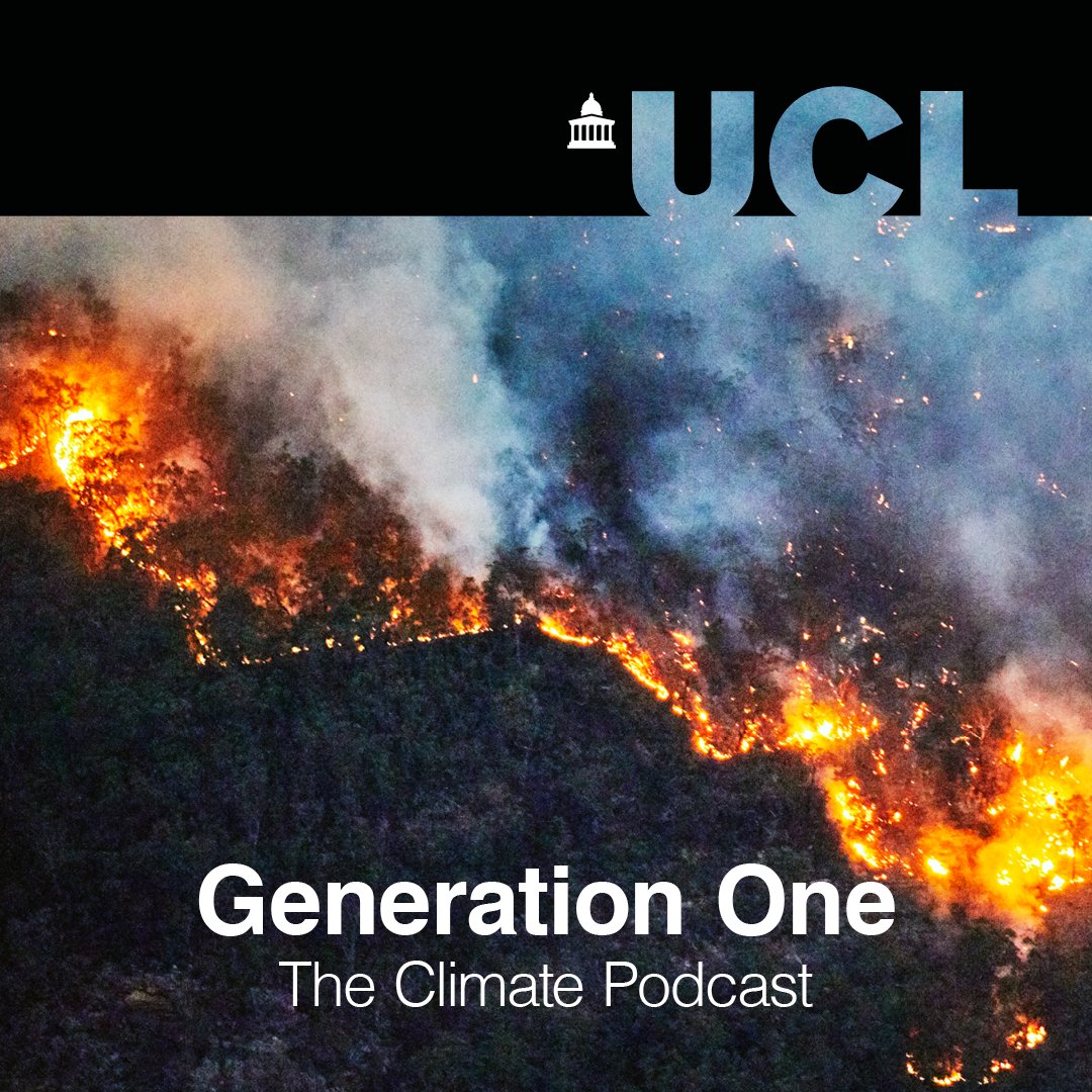 ucl's tweet photo. 🗣 New podcast alert! @helenczerski, @profmarkmaslin &amp; @mattwinning tackle the big climate questions with live reporting from #COP26 in Generation One: The Climate Podcast!
👉 Listen to Ep.1 'How far can we get with electric batteries?': https://t.co/3PZyfkbii9
#UCLGenerationOne https://t.co/Gd2Ky23BJG