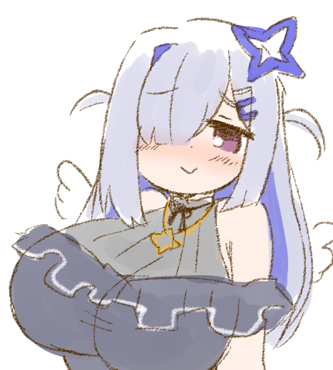 天音かなた 「罪 」|ねこやまのイラスト