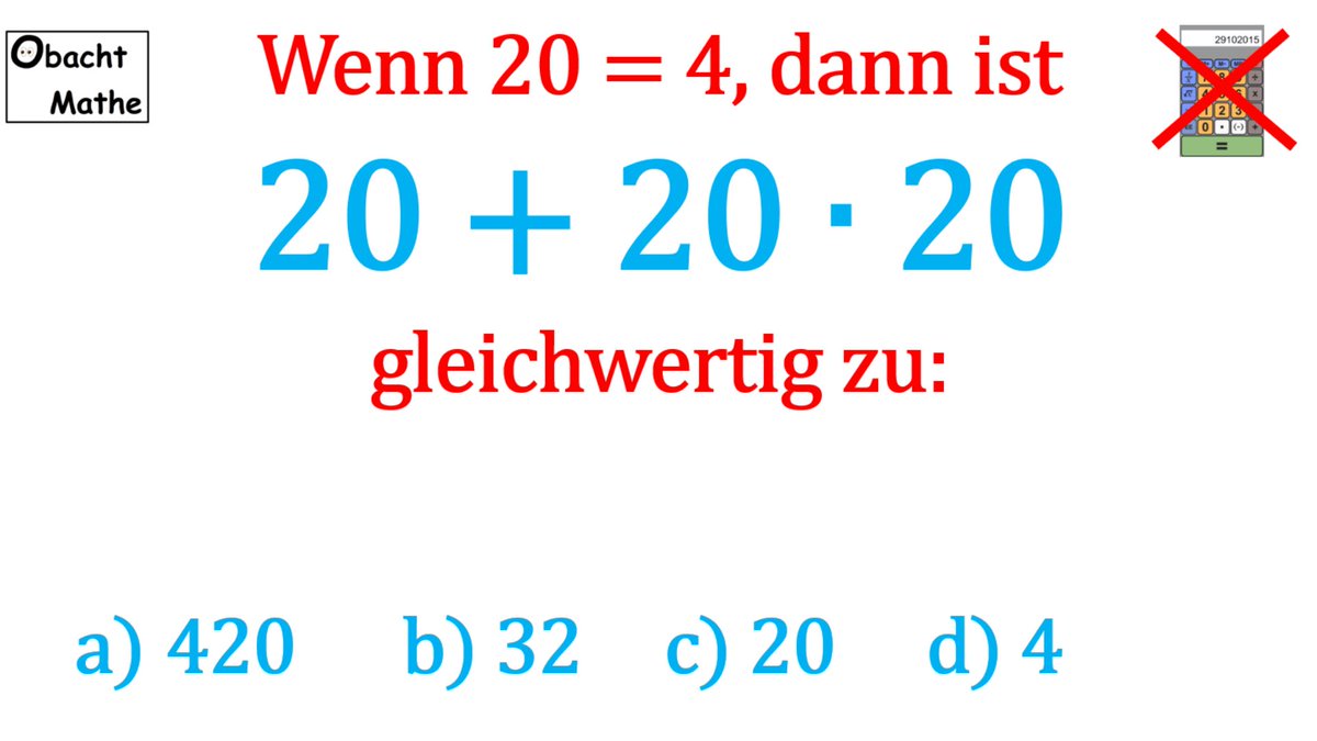 ObachtMathe's tweet photo. 👀 Mathe Basics #93 👀 Virale Aufgabe

https://t.co/GKP6AKtVze

#Mathe #Youtube #Lernvideos #twitterlehrerzimmer #twitterkollegium #lehrerbildung #flippedclassroom #flippedlearning #flippedmathe #bayernedu #digitalebildung #mathelehrer #twlz #lehrer #homeschooling https://t.co/e3Trrj7BCq