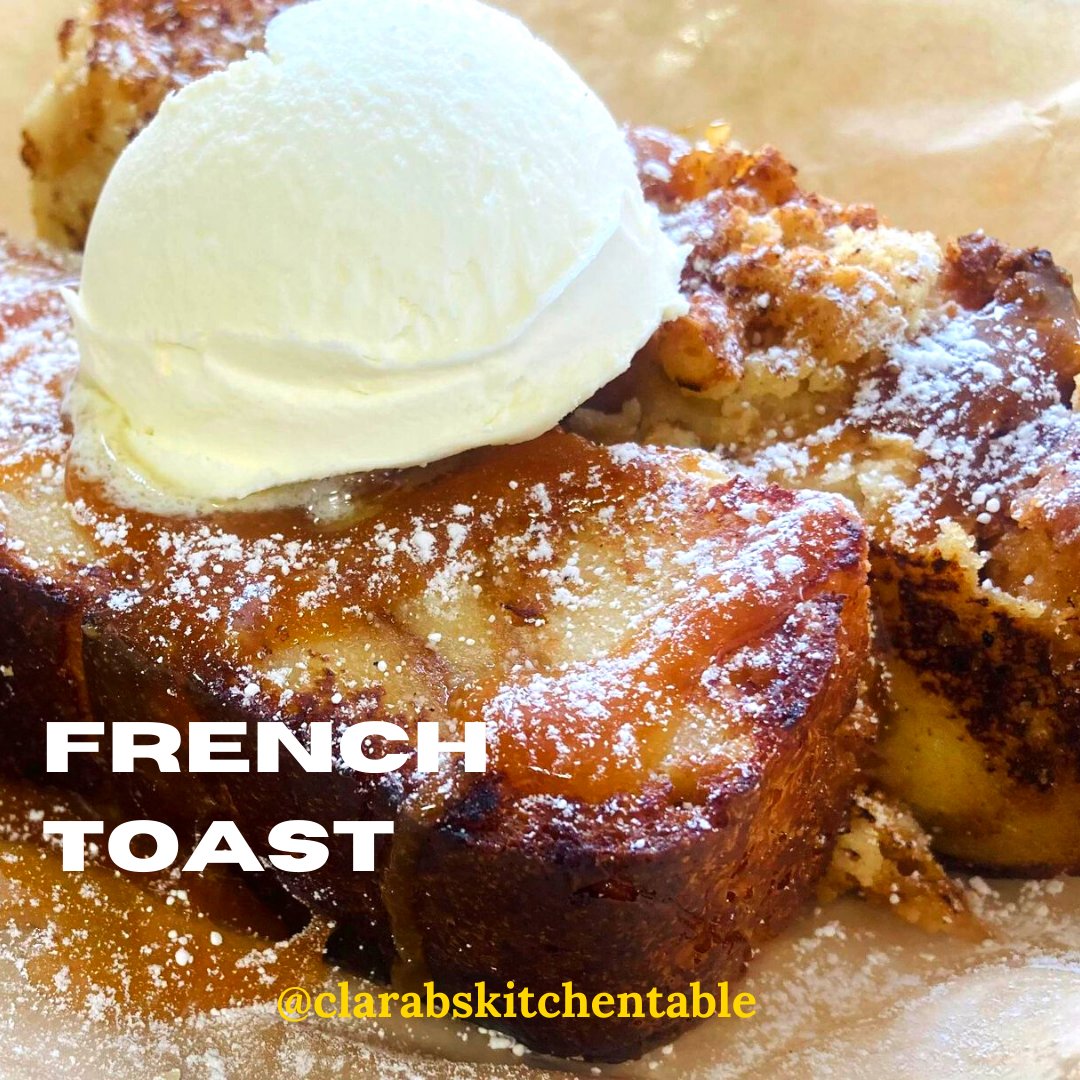 ClaraBsKitchen's tweet photo. ๐For all the Sweet tooth out there, our French toasts are meant for you! ๐
#metroeastfoodtruck #stlfoodtrucks #stlfood #bellevillelocal #bellevilleillinois #womenownedbusiness #smallbusiness #clarabskitchentable https://t.co/9LCKm1OvZV