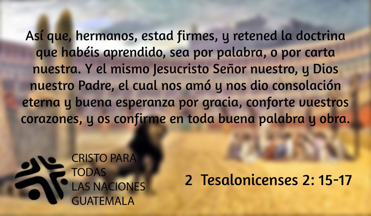 MilSan39's tweet photo. Satanás procura apartarnos de la verdad a través de sus engaños, por lo tanto; se nos pide estar firmes, y retener la doctrina fundada en la Palabra de Dios, es la única garantía para alcanzar el dia glorioso de nuestro Señor Jesús. #rpsp #PrimeroDios https://t.co/ByN8ZDv4lK