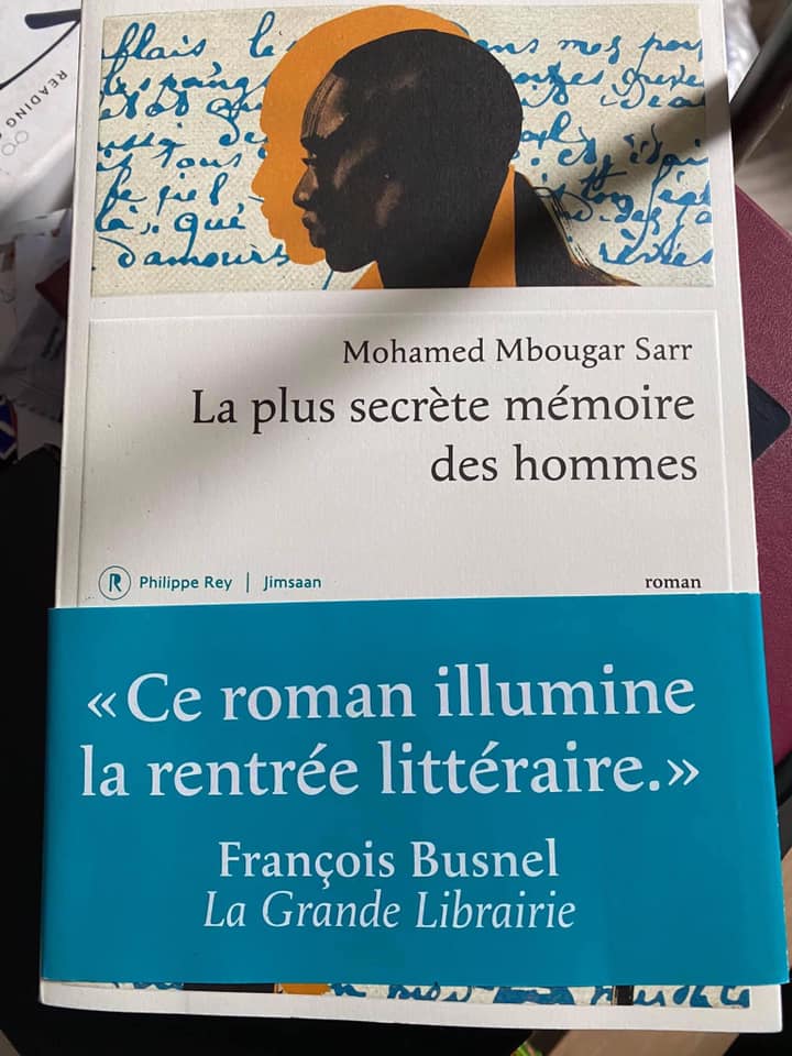 Félicitation à Mouhamed Bougar Sarr, lauréat du Prix Goncourt 2021  pour son roman "La plus secrète mémoire des hommes"