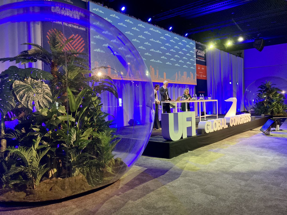 Excited to be a part of the UFI Global Conference - and to meet new industry friends 🙏🏼#ufirotterdam #togetheragain <a href="/UFILive/">UFI</a>