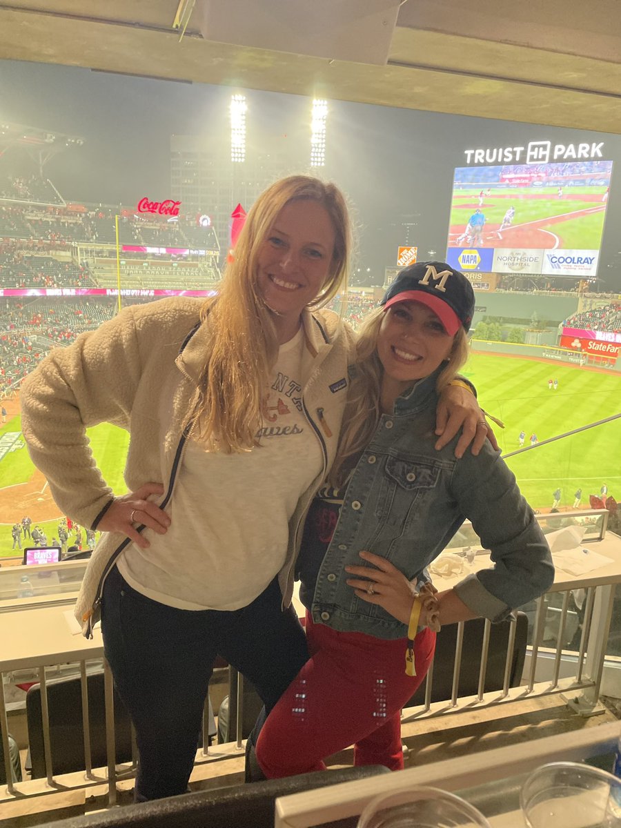 RKHalberg's tweet photo. Congratulations @Braves!!!! Join Sarah and I on @ROCK1005Atlanta this morning for workers’ comp advice during your morning commute.  Call in at 404-741-7625! @stottlemyerlaw https://t.co/Qg3DLC7i8F