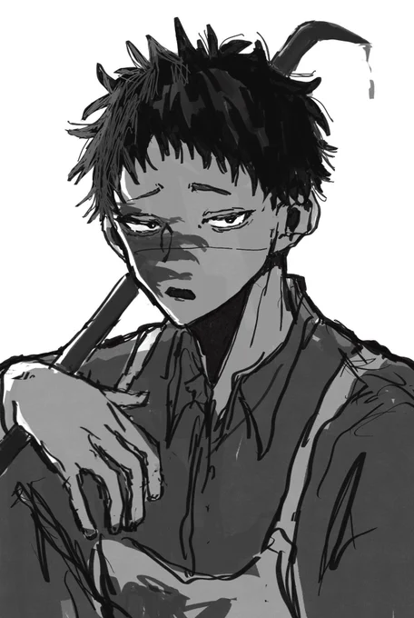 絵を描けていないので過去絵死向くん載せます…… 