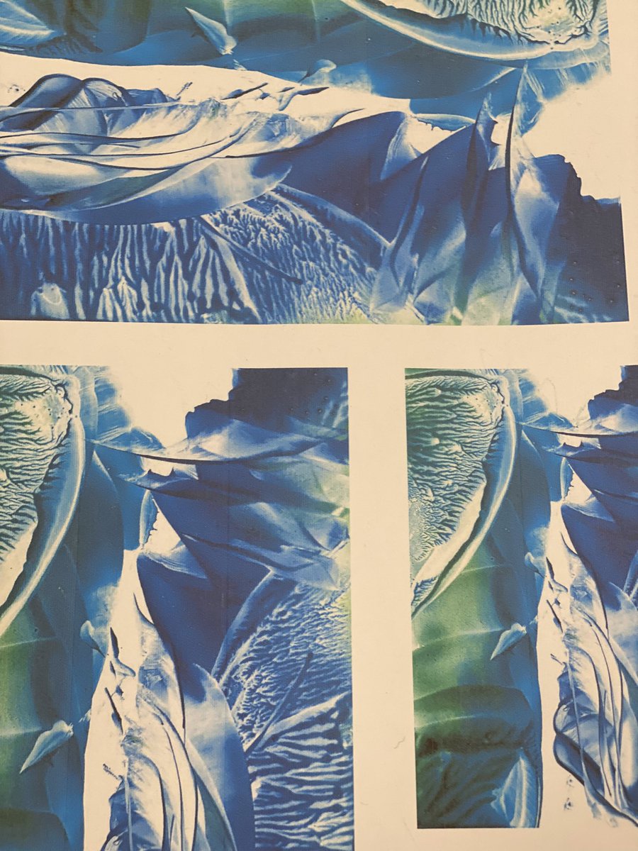 FashionPc's tweet photo. Encaustic Artwork from Abi in Year 11. The start of her major piece - wow Abi….fantastic work! Can’t wait to see how this progresses. https://t.co/cFabYM8KFa