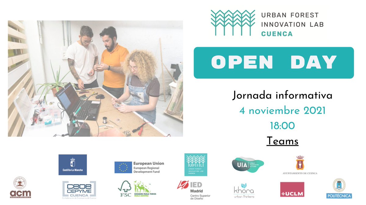 UFIL_Cuenca's tweet photo. ¡Mañana es el día! ¡A las 18:00!¡Qué nervios!

Conoce todos los detalles del proyecto de mano de los socios y resuelve todas tus dudas.

Aquí tienes el formulario para apuntarte: https://t.co/Q2WbgysbZy

Si ya lo tienes claro, apúntate a la 3ª Promoción en https://t.co/OsH74Wr8vx https://t.co/k9PvM3VB11