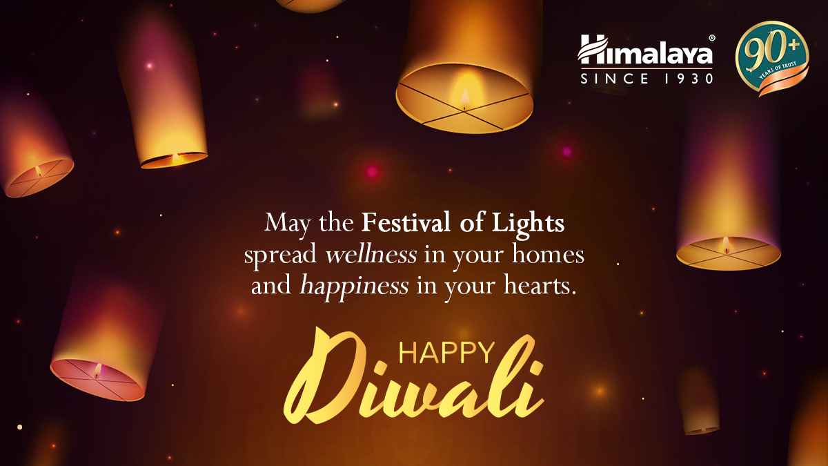 HimalayaIndia's tweet photo. It's time to celebrate beautiful beginnings and new aspirations. May the festival of lights fill your life with love, joy, and peace. A very happy Diwali to all of you from Himalaya Wellness Company!

#Diwali2021 #Diwali #HimalayaWellness #HimalayaHerbals #Naturalproducts https://t.co/8fCL7KAd0d