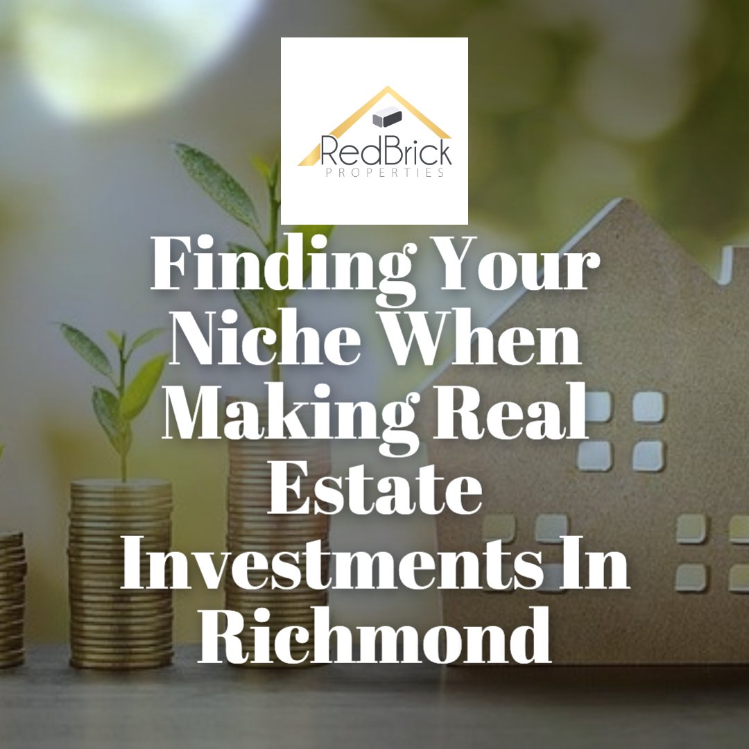 When making real estate investments in Richmond, a good investor will always keep the majority of their focus on their particular niche. s.ripl.com/xnr5f2 #redbrick #rva #invest #rentals #rvarealty #richmond