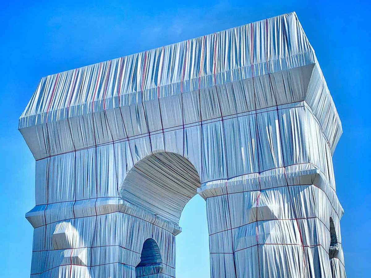 PETERSTRAVELde's tweet photo. Christo: Verpackung des Arc de Triomphe in Paris
See More: https://t.co/ze5Vvng72H https://t.co/edYUMQ57yv