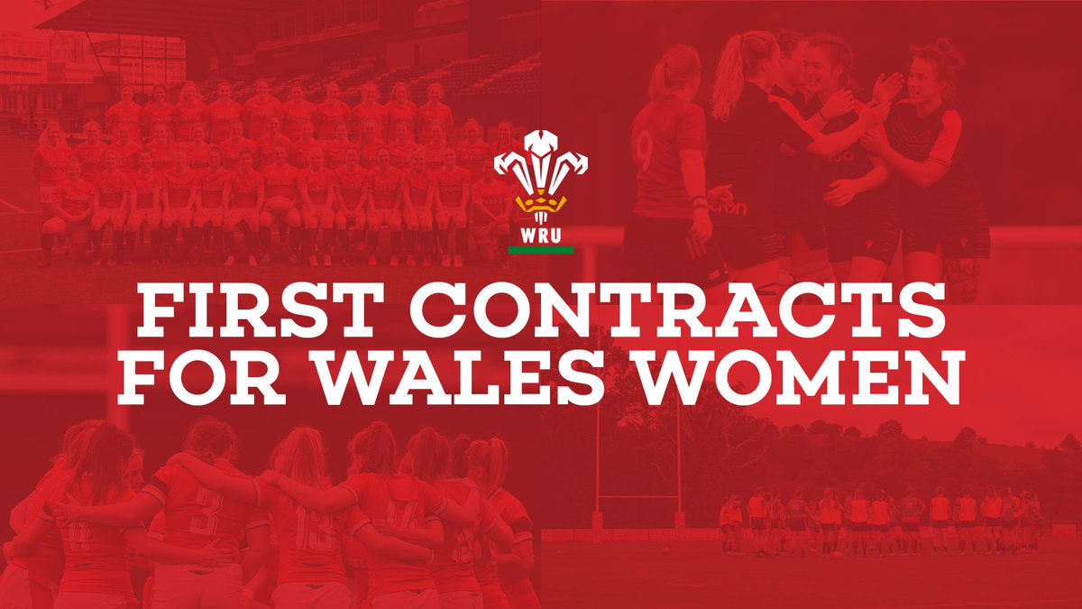 WelshRugbyUnion's tweet image. 📢An historic moment for women's rugby in Wales The first contracts are set to be offered to female players as part of a major investment in our women’s performance programme 
FULL STORY bit.ly/WomenContracts