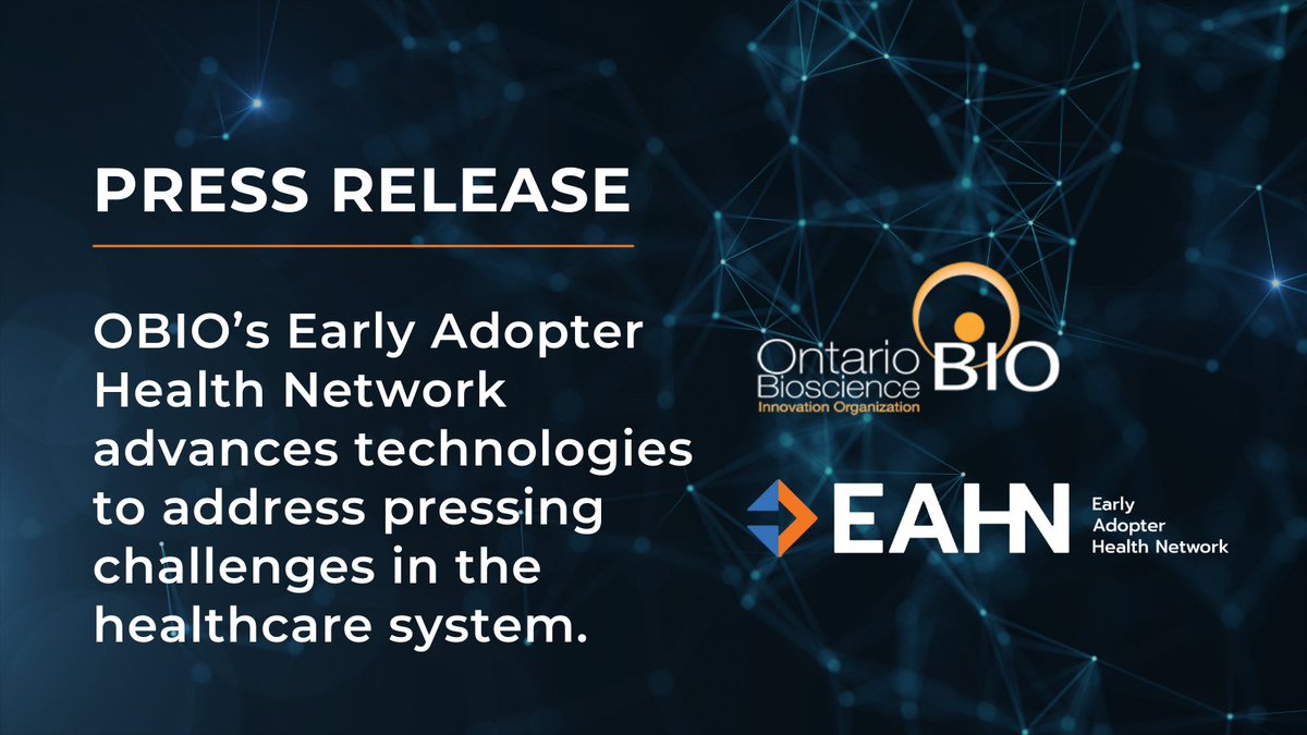 OBIOscience's tweet photo. As Canada’s #healthcare system continues to be impacted by the pandemic, OBIO’s EAHN™ is helping #accelerate technology adoption.
@bruyerecare partnered with @AbleInnovation to advance a #bedtransfer platform with support from OBIO®.
➡ https://t.co/nOApDpAaTw https://t.co/U7vFyRpsnL