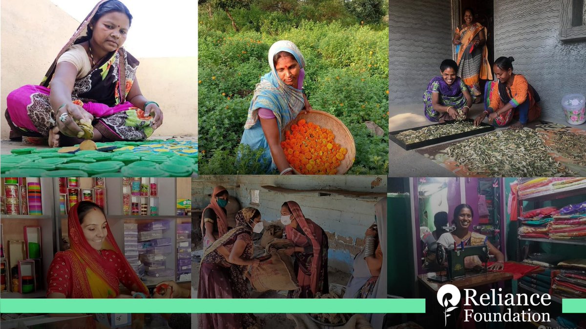 Celebrating the enterprising spirit and resilience of women entrepreneurs from rural India who are transforming their communities. Choose #NaariSeKharidaari

#RelianceFoundationTransformingLives