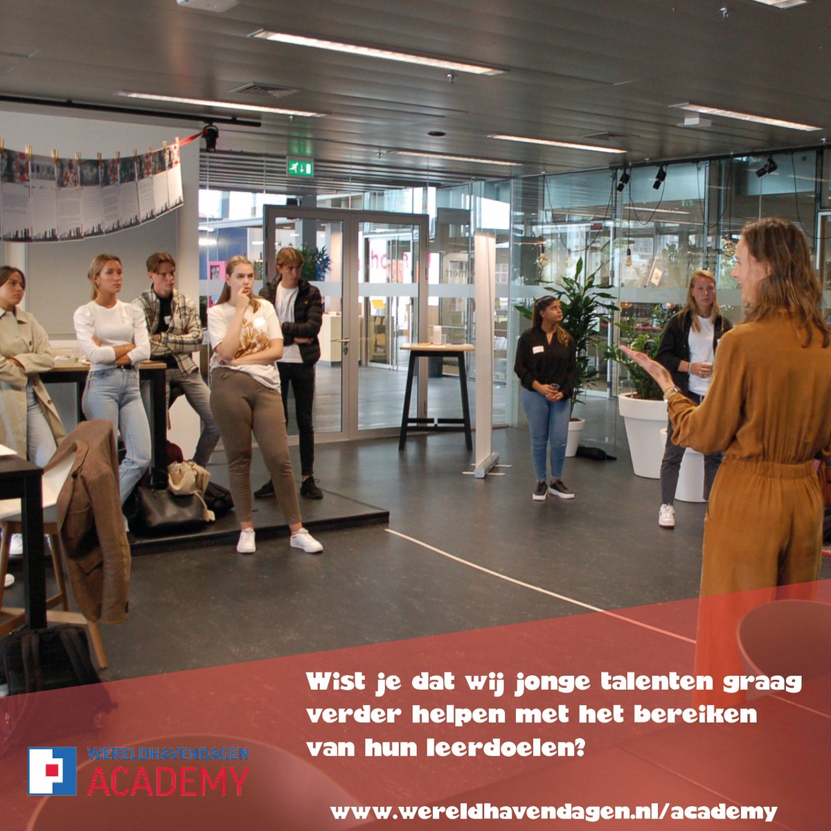 Periode 1 bij <a href="/InhRotterdam/">Inholland Rotterdam</a> en <a href="/AlbedaMBO/">Albeda mbo</a> is alweer bijna voorbij en de jonge talenten zijn momenteel druk bezig met het afronden van hun project voor <a href="/Wereldhavendgn/">Wereldhavendagen Rotterdam</a>. Door middel van eindpresentaties zullen de jonge talenten hun concept delen.