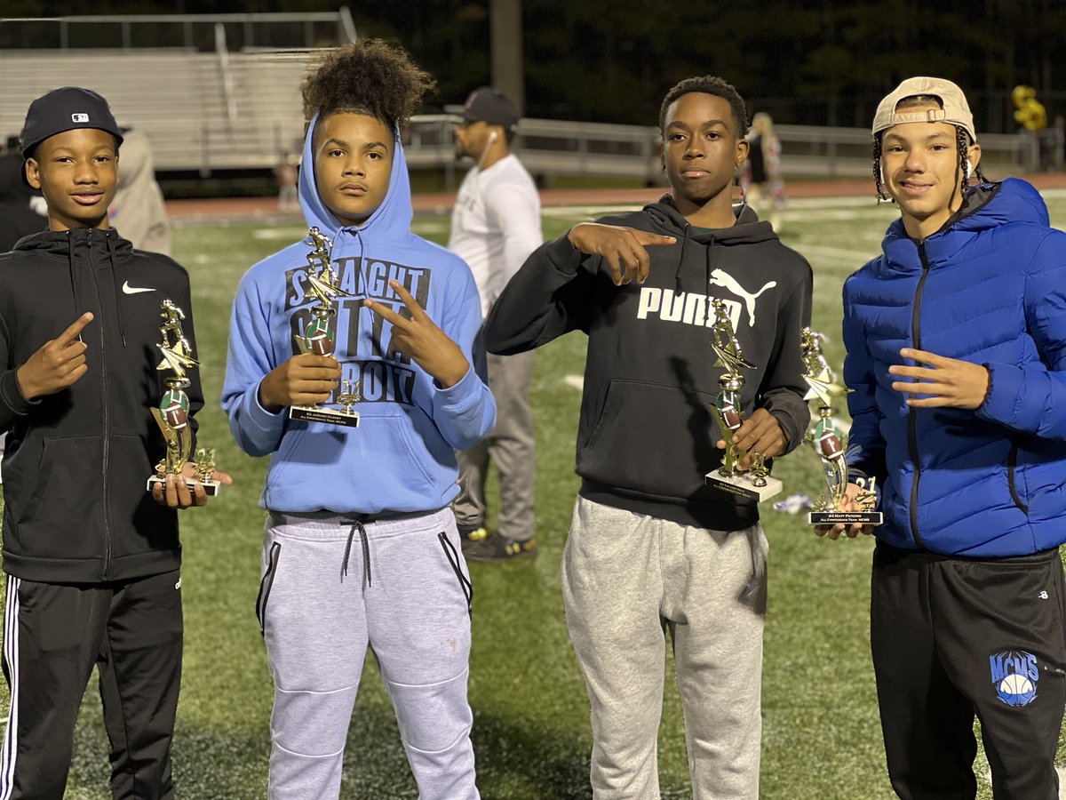 tomtomthegifted's tweet photo. Shout out to my teammates and coaches and trainers and parents who help make it possible for me to make the Douglas County All-Conference team. Douglas County has one of the toughest middle school leagues in Georgia so this is definitely an honor. #qb1 #quarterback #bestincounty https://t.co/lwjjmTpzOA