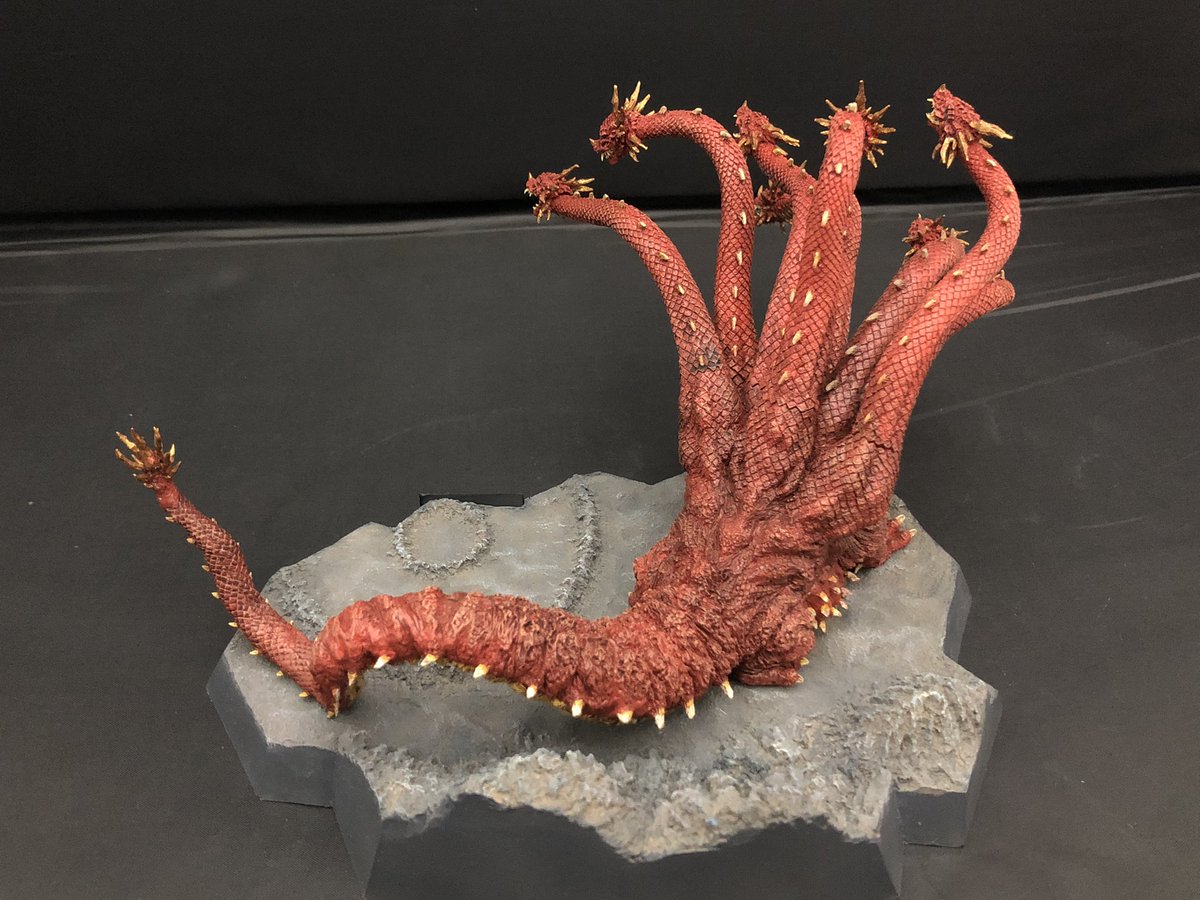 θさん(@tm_theta )原型の 「1994ヤマトタケル ヤマタノオロチ」 完成