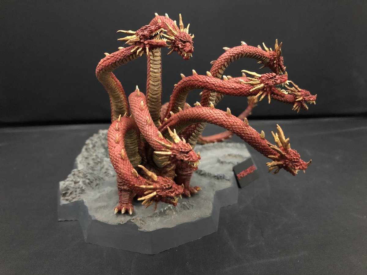 θさん(@tm_theta )原型の 「1994ヤマトタケル ヤマタノオロチ」 完成