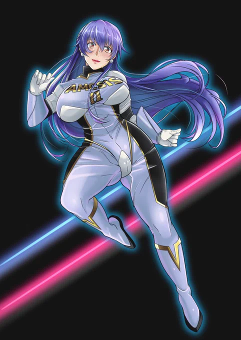skeb納品しました!
ロッタさん(@Rotta_ISZ)のオリジナルキャラ「クイント・ノディオン」さんです!
戦隊ヒーローがお好きっぽかったので戦隊ヒーローっぽくしたかったんですが構図との兼ね合いで特撮ヒーローっぽくなりました😅 