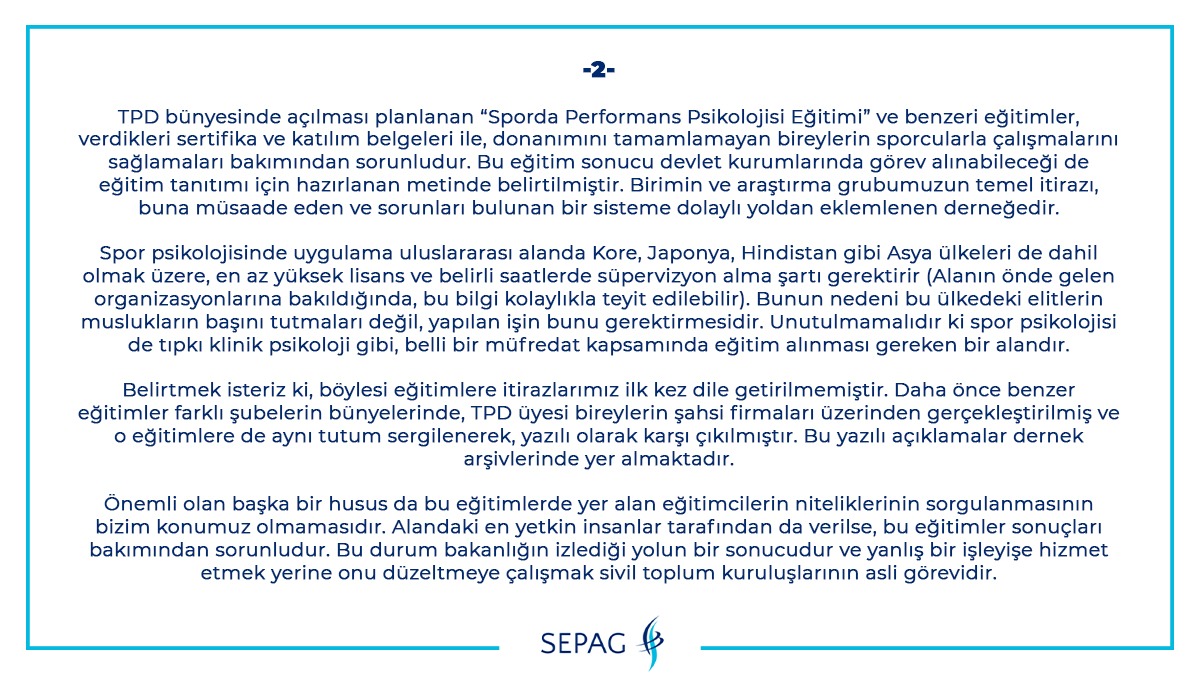 SEP_AG's tweet photo. Gündeme gelen sorularla ilgili açıklamamızdır. https://t.co/WAsWfIYEty