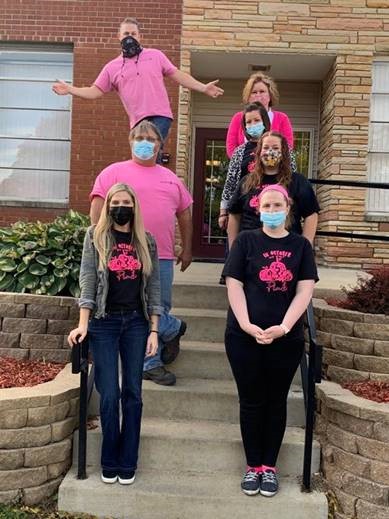 cleaverbrooks's tweet photo. Cleaver-Brooks went Pink!
Last Wednesday we closed out October with a National Breast Cancer Awareness day by wearing pink and decorating our offices.
#oneflame #morethanboilers #cleaverbrooks #breastcancerawareness https://t.co/nvaaAw3O7c