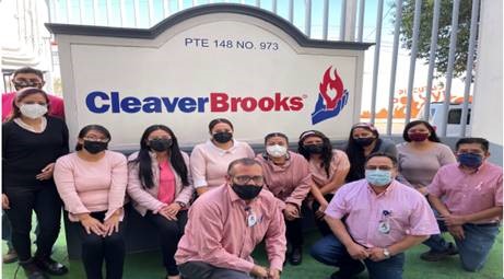 cleaverbrooks's tweet photo. Cleaver-Brooks went Pink!
Last Wednesday we closed out October with a National Breast Cancer Awareness day by wearing pink and decorating our offices.
#oneflame #morethanboilers #cleaverbrooks #breastcancerawareness https://t.co/nvaaAw3O7c