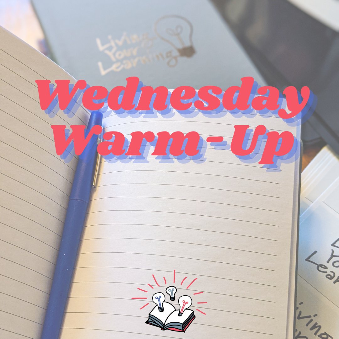 LiveUrLearning's tweet photo. Have you achieved any of your goals for this school year? If so, how many? Take some time to reflect and celebrate what you’ve accomplished. If you haven’t achieved any of your goals, take some time to reflect and see what you can change to accomplish your goals.
#WarmUpWednesday https://t.co/uwi2OFXO4d