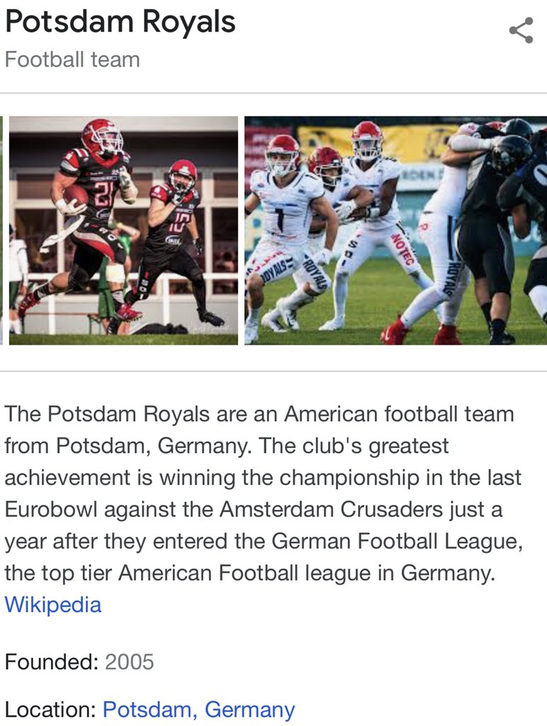 Randy Jackson (@coachjacksontpw) on Twitter photo I am enjoying retirement but I missed being a part of a team, so…
In 2022, I will be coaching w the Potsdam Royal professional football team.
Grateful for this opportunity!
We will play schnell!
<a href="/fastnwide/">FASTNWIDE</a>
<a href="/ELITECOACHESMA1/">ELITE_COACHES_MASTERMIND</a>
<a href="/GFLinfo/">German Football League</a> I am enjoying retirement but I missed being a part of a team, so…
In 2022, I will be coaching w the Potsdam Royal professional football team.
Grateful for this opportunity!
We will play schnell!
<a href="/fastnwide/">FASTNWIDE</a>
<a href="/ELITECOACHESMA1/">ELITE_COACHES_MASTERMIND</a>
<a href="/GFLinfo/">German Football League</a>